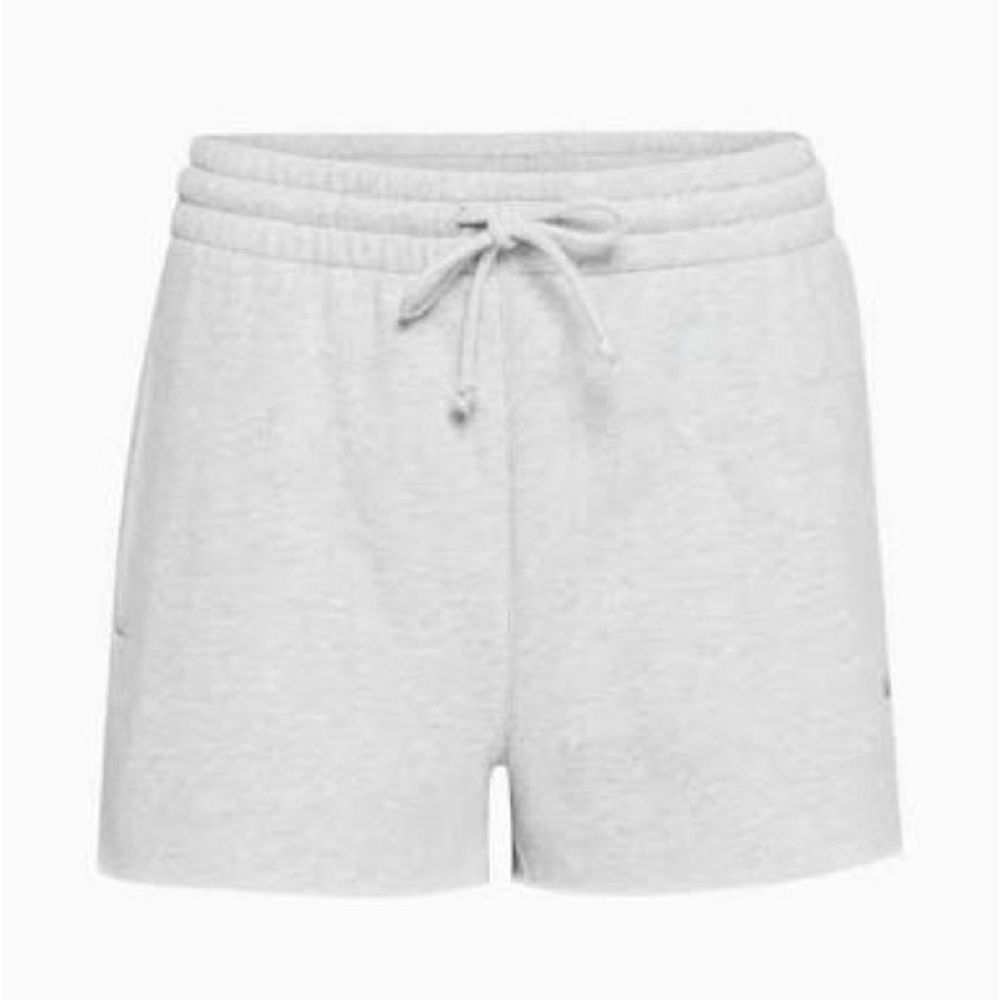 Heather Cloud White Boyfriend Sweatfleece Set TNA